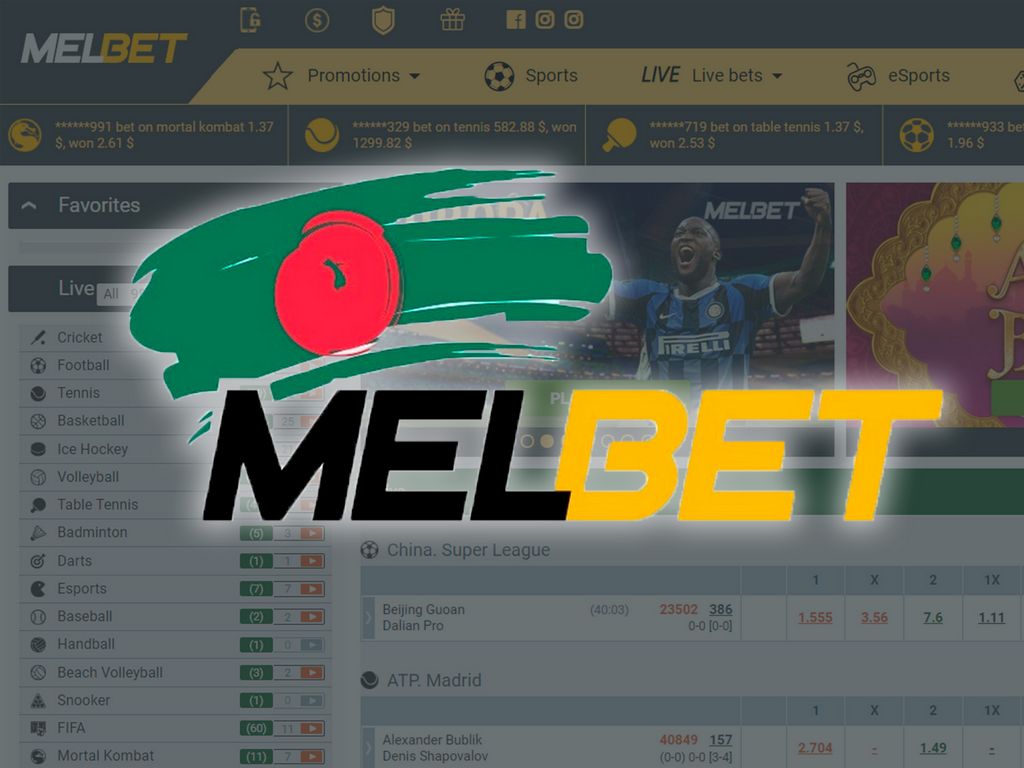 Ринки та шанси ставок Melbet