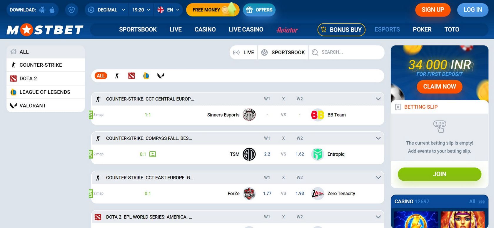 Mostbet Portugal - Ganhe um bônus de aproximadamente 1400 PLN na Mostbet PT hoje mesmo!